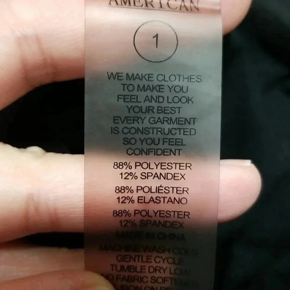 {Good American} The Icon Capri Womens Black Leggins - Picture 12 of 14